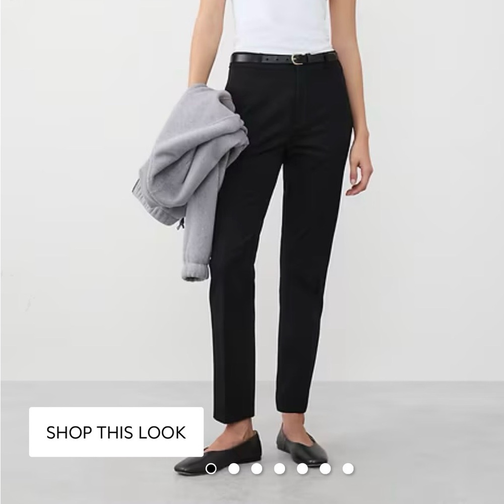 Banana Republic Black Sloan pant Sz 12